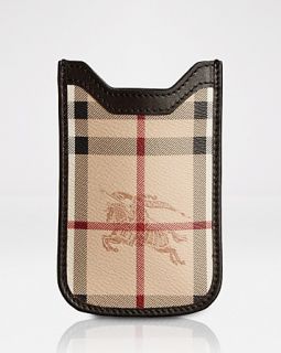 burberry checked iphone case price $ 185 00 color chocolate quantity 1