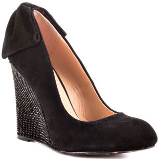 Betsey Johnsons Black Chhance   Black Suede for 129.99
