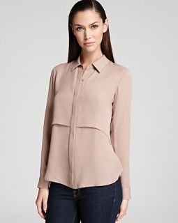 theory shirt rosita georgette price $ 215 00 color bare rose size