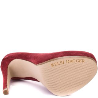Linzy   Raspberry Suede, Kelsi Dagger, $119.99,