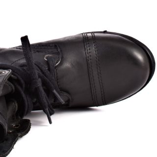 Steve Maddens 2 Troopa   Black Leather for 99.99