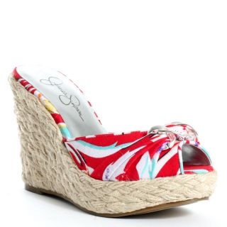 Gains Wedge   Red, Jessica Simpson, $40.00