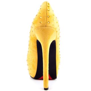 Yellow Vio Let   Mustard Suede for 89.99