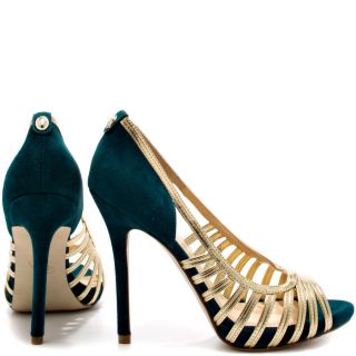 Ivanka Trumps Green Claudine   Green Multi Suede for 144.99