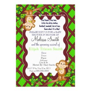 Baby Photos on Zebra Print Baby Shower Invitations  Pink Blue Or Green