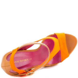 Shoe Republics Multi Color Rules   Neon Orange for 54.99