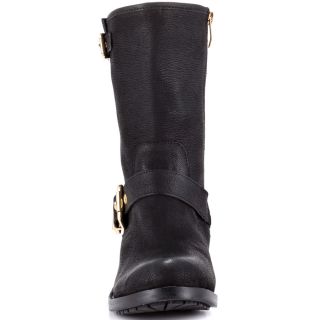 Vince Camutos Black Winchell   Black Silk Goat for 199.99