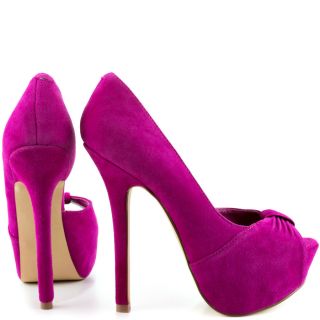Steve Maddens Pink Reapping   Fuchsia Suede for 129.99