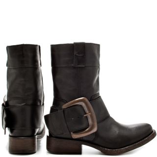 Betsey Johnsons Black Ariss   Black Leather for 149.99