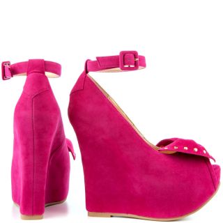 Luichinys Pink Just Ify   Fuchsia Suede for 89.99