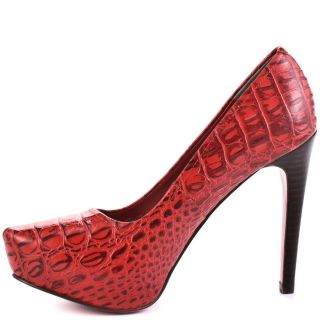 Audra   Red Croc, Paris Hilton, $71.99