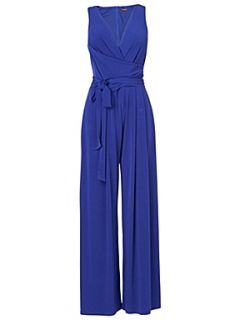 Phase Eight Wilma belted jumpsuit Sapphire   
