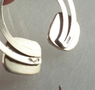 Artisan Kay Johnson Azurite Sterling Silver Necklace Earrings Set