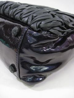 New Katherine Kwei Edna Patent Leather Tote Bag Handbag