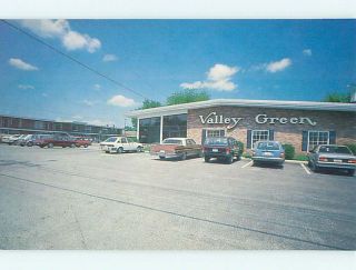 1980s Old Cars Valley Green Motel Restaurant Keene NH U0937