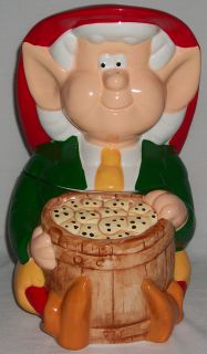Vintage Ernie The Keebler Elf Cookie Jar Benjamin Medwin 1989 New in