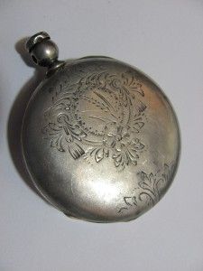 Antique Kenilworth Cleveland Oh Key Wind Pocketwatch Coin Silver 126 9