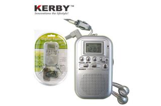 Digital Display Am FM Radio with Alarm Clock KBR 080