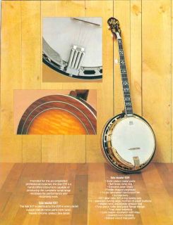 Iida Aida Masterclone Model 240 Gold 5 String Banjo EXC