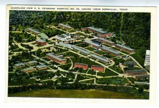 View U S Veterans Hospital No. 93 Legion Postcard Kerrville Texas