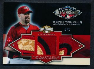 Threads All Star Game Patch Relic Jersey Kevin Youkilis 1 1