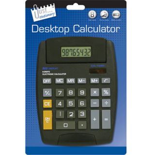 Large Display and Button Key Calculator Desktop Desk Top Office