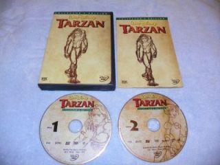 Walt Disneys Tarzan DVD 2 Disc Collectors Edition