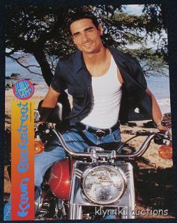 Kevin Richardson Pinup on Motorcycle Popstar New