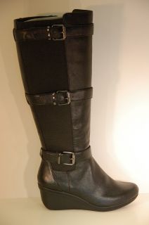 Kenneth Cole Reaction Womens Shoes Your Worth Wedge Riding Boots