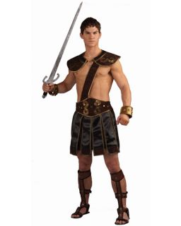 Mens Greek Spartan Warrior Costume