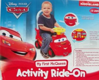 Disney Pixar Lightning McQueen Activity Ride on Car 12 36M Lights