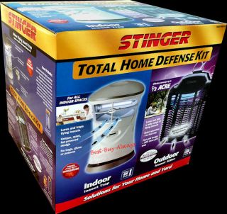 The gift ready box containing this Stinger indoor outdoor bug zapper