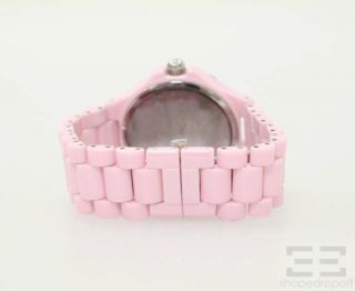 Kimora Lee Simmons for Hello Kitty Pink Ceramic Swiss Movement Watch