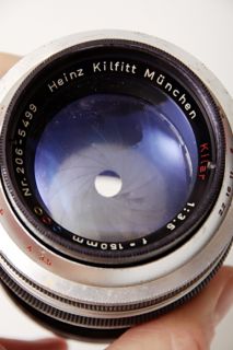 Heinz Kilfitt Munchen Kilar 150mm 3 5 Cine Lens