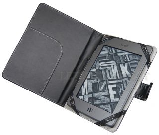 Leather Case Cover Folio for  Kindle Touch Reader 6