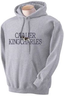 Cavalier King Charles Toy Dog Embroidered Sweatshirt SM Med L XL 2XL