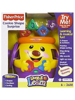 Fisher Price Laugh n Learn cookie shape surprise   