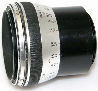 Kilfitt Makro Kilar E 2 8 40 mm Lens with M42 Thread Mount Pentax