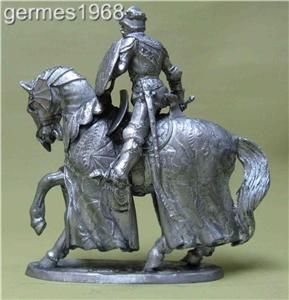 212 Tin 54mm Toy Horse Knight Henry V of England