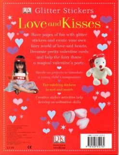 Love and Kisses Sticker Book Valentines Kids Book PB