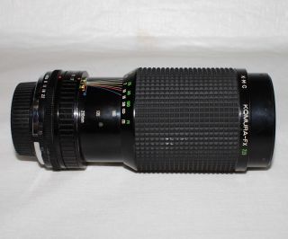 Vintage Komura FX F 4 5 70 210mm MD Mount Lens for SLR DSLR Camera