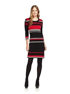 Planet Colour block knitted dress Multi Coloured   
