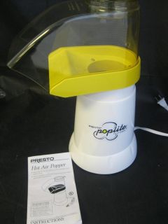 04820 Poplite Hot Air Popper Small Kitchen Appliances White