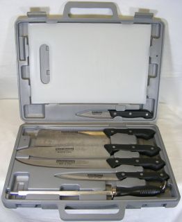Koch Messer 7 PC Full Tang Cutlery Set Travel Case