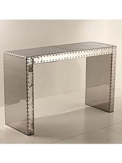 Black Orchid Avion Steel Console Table   