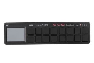 Korg NANOPAD2 Slim Line USB Drum Pad Controller Black