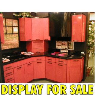 Apple Valley Fina Laminate Kitchen Cabinet Display