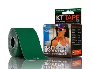 KT Tape Original Precut 20 Strip Roll Forest Green Kinesiology Tape
