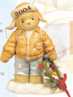 Teddies Decorate The Holidays with Happiness Knut Figurine 2004