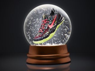Nike Kobe 8 System VIII Christmas Xmas Edition Size 14 Bred Galaxy XI